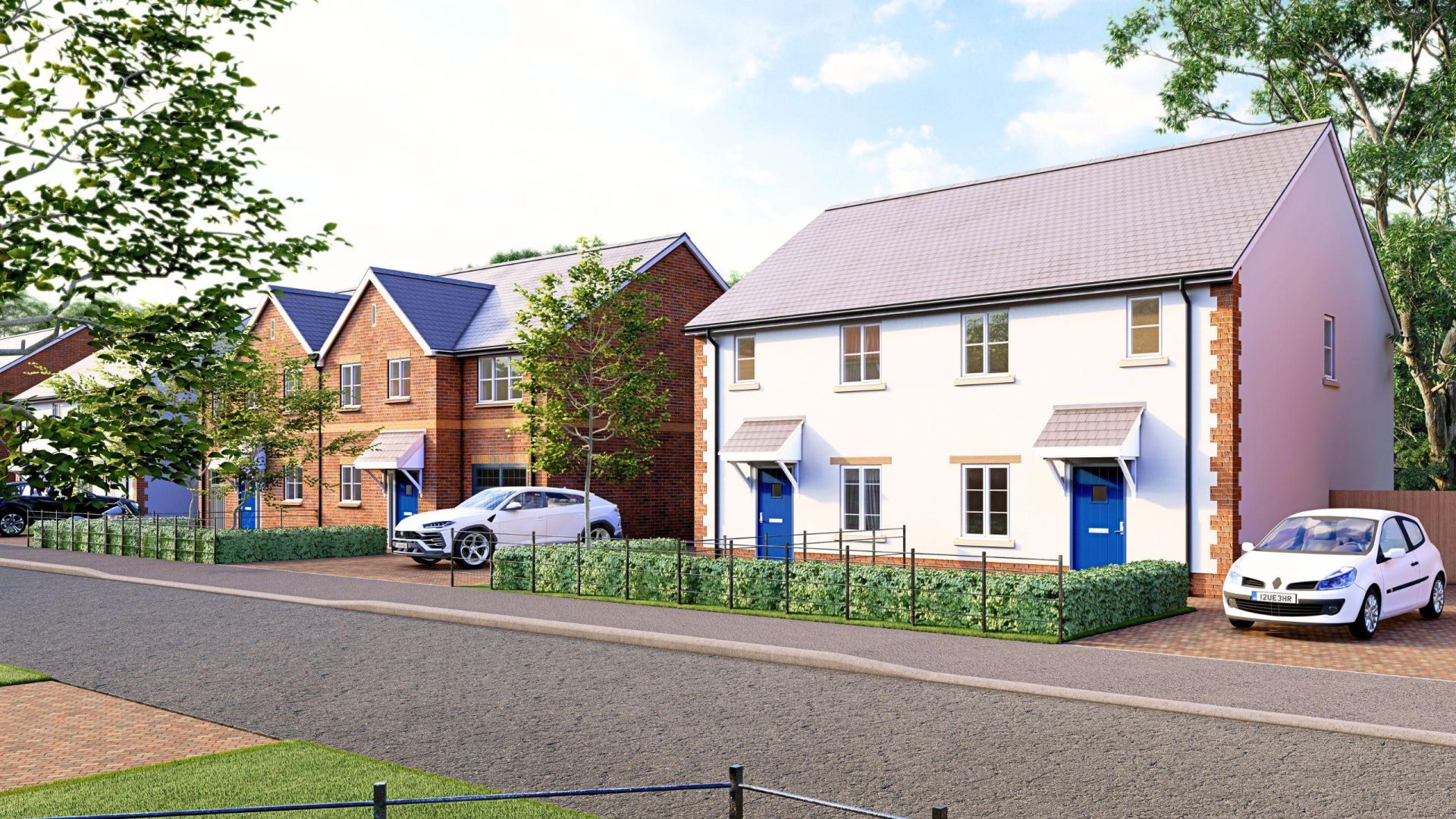 The Grange Streetscene CGI