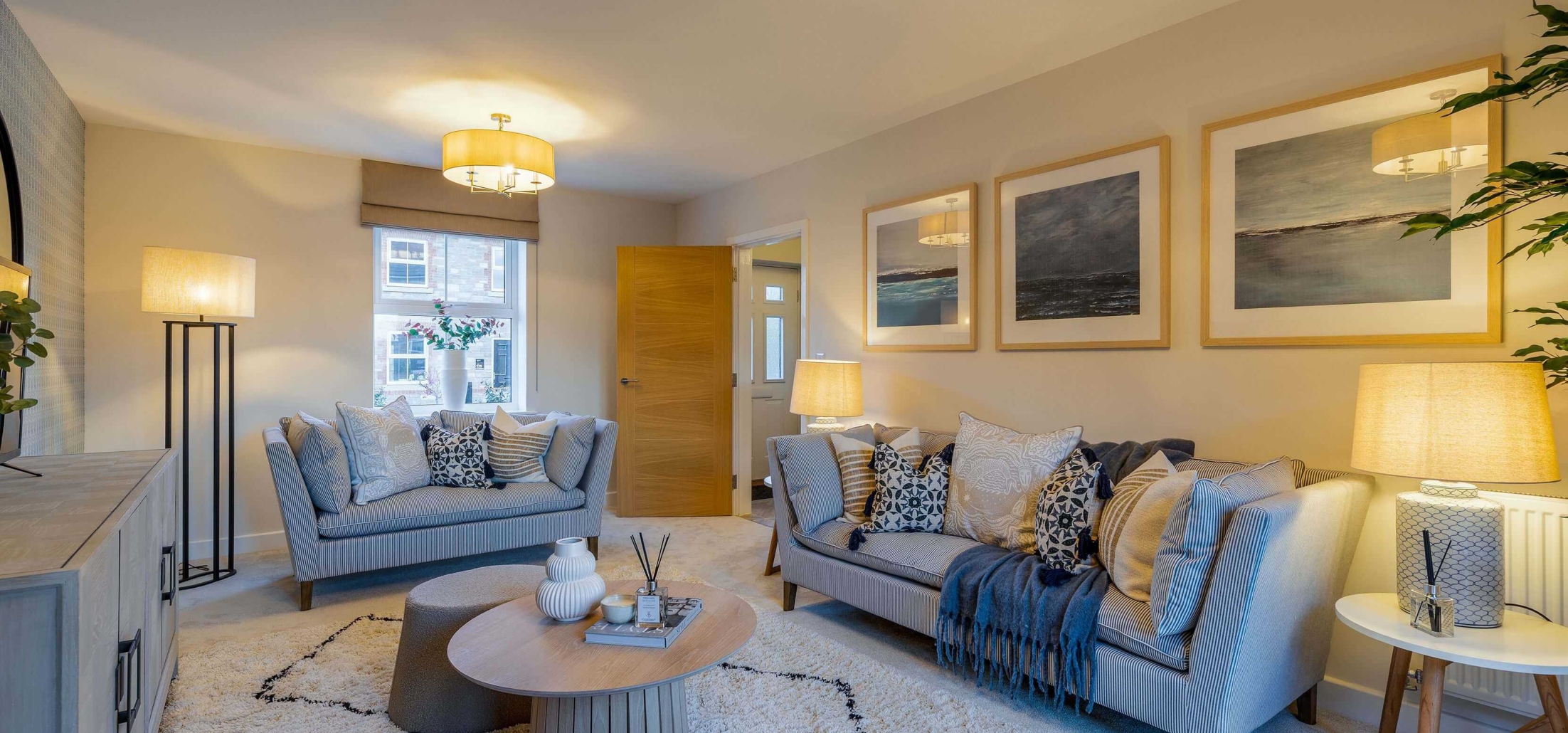 The Grange Bideford Show Home Modbury Living Room