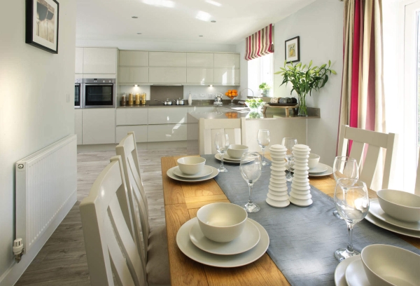 Westaway Reach Showhome Dining Area