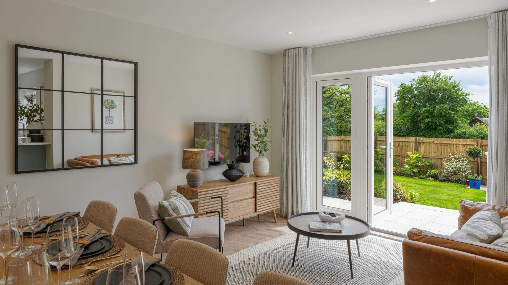 Hornblower Heights Mabe Show Home Dining and Family Area