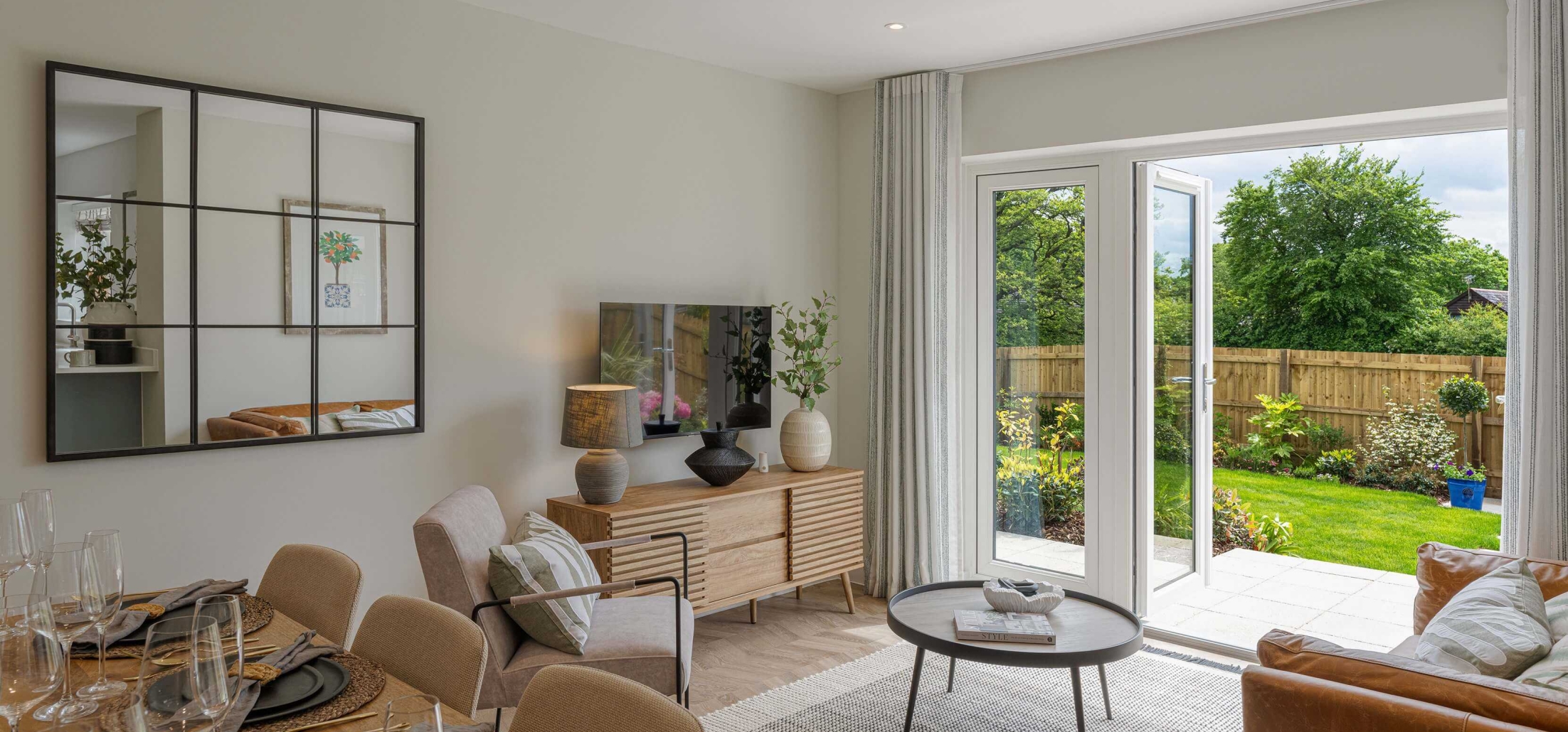 Hornblower Heights Mabe Show Home Dining and Family Area