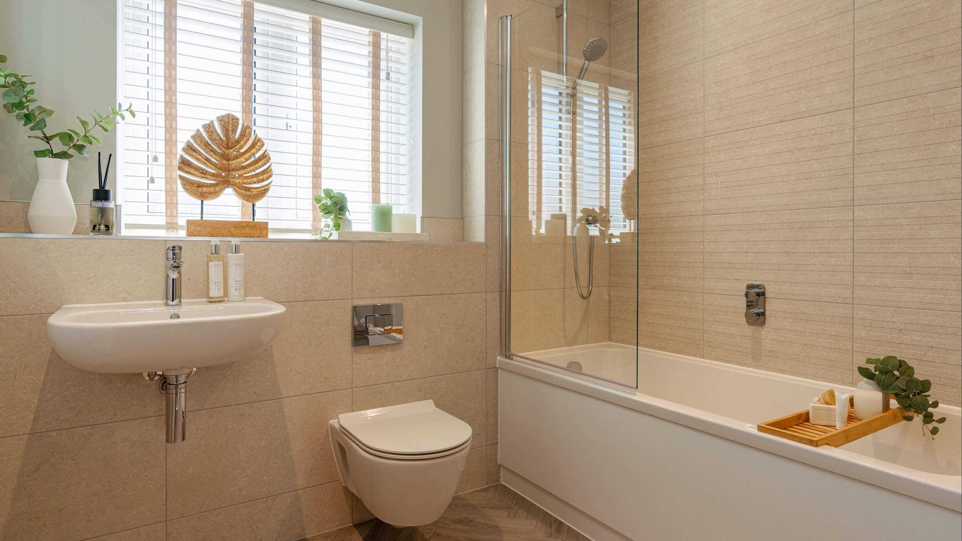 Dancing Green Wincanton Show Home Bathroom