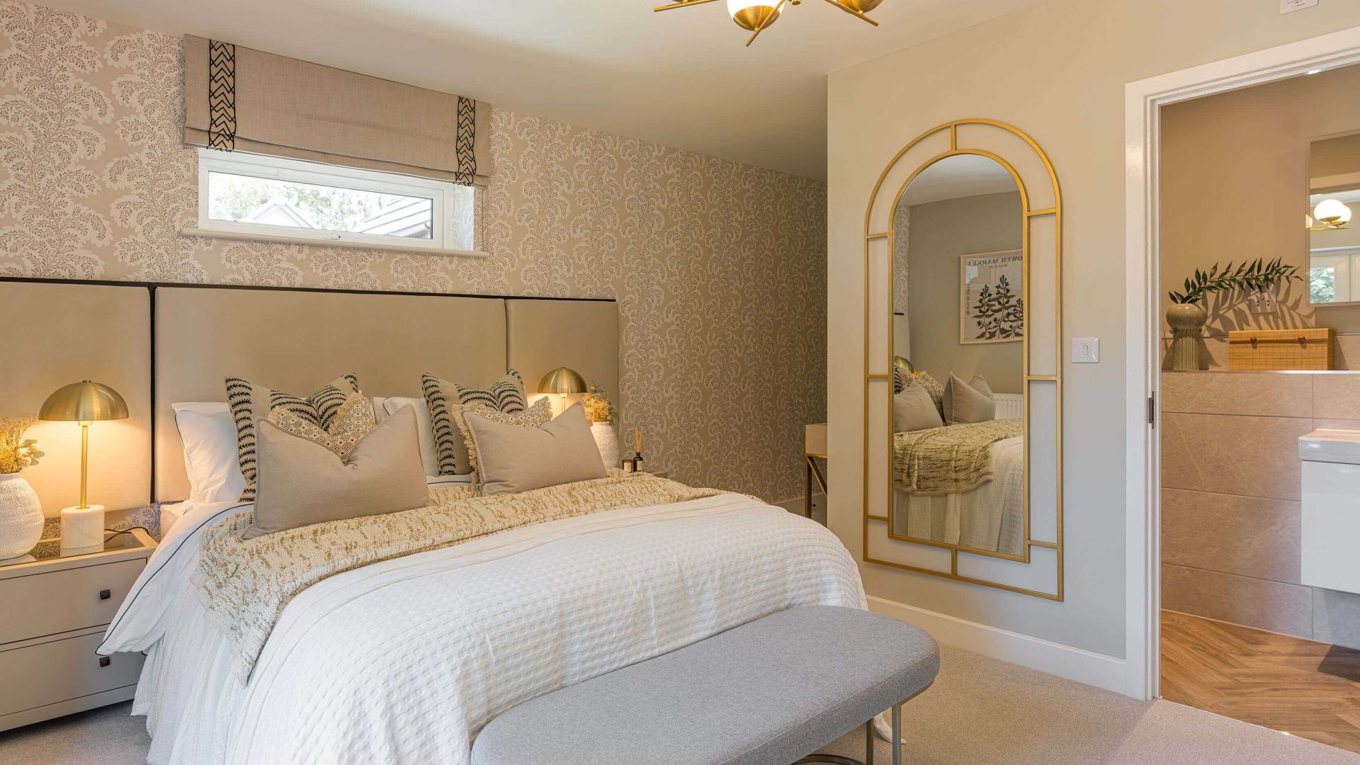 Dancing Green Wincanton Show Home Bedroom 1
