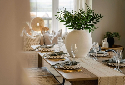 Mariner’s Haven Ilfracombe Show Home Dining Area