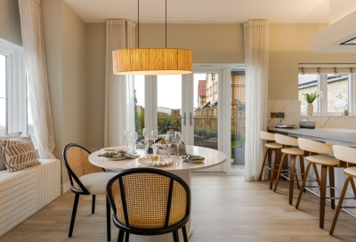 Mariner’s Haven Ilfracombe Show Home Dining Area