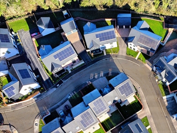 Dancing Green — Aerial Of Development