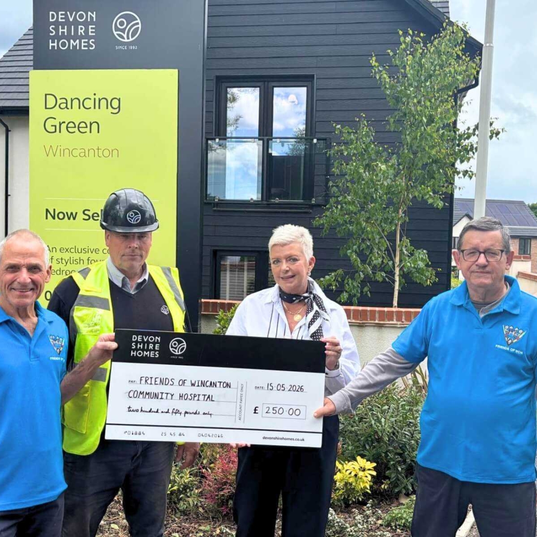 Wincanton Hospital Donation Copy