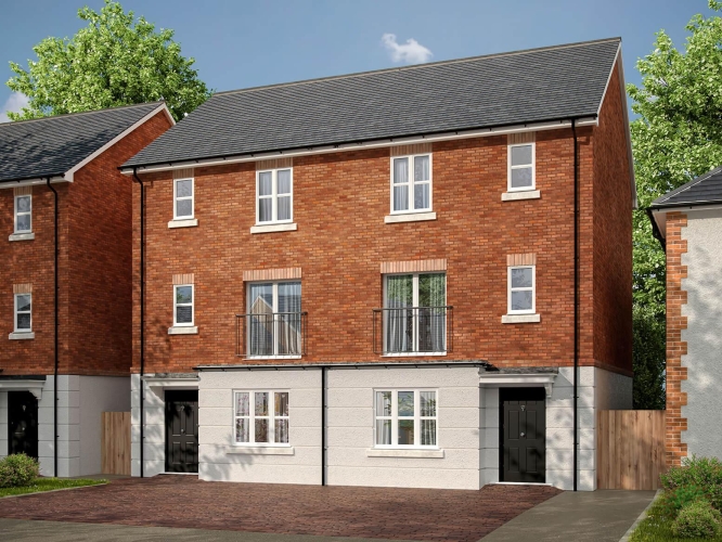 The Grange Bideford New Build Home Main Elm